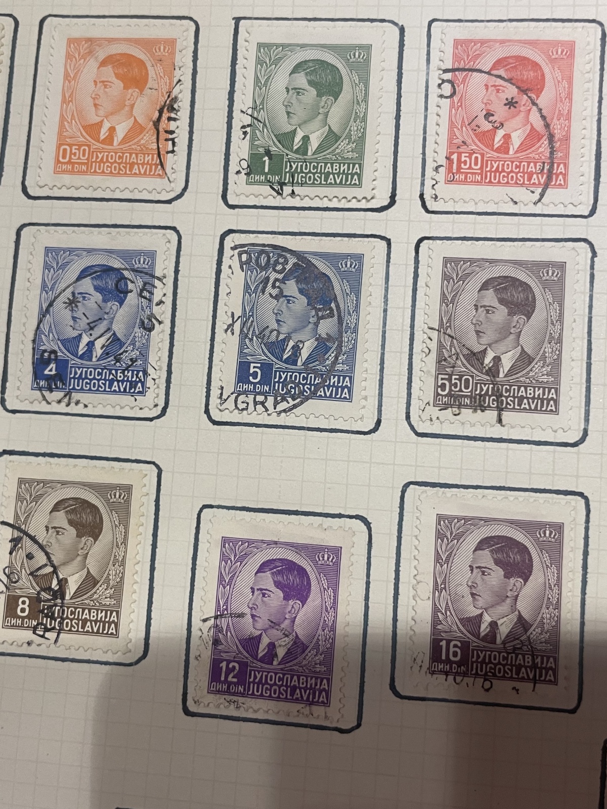 Jugoslawische Briefmarken