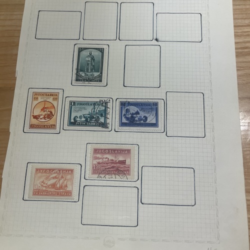 Jugoslawische Briefmarken