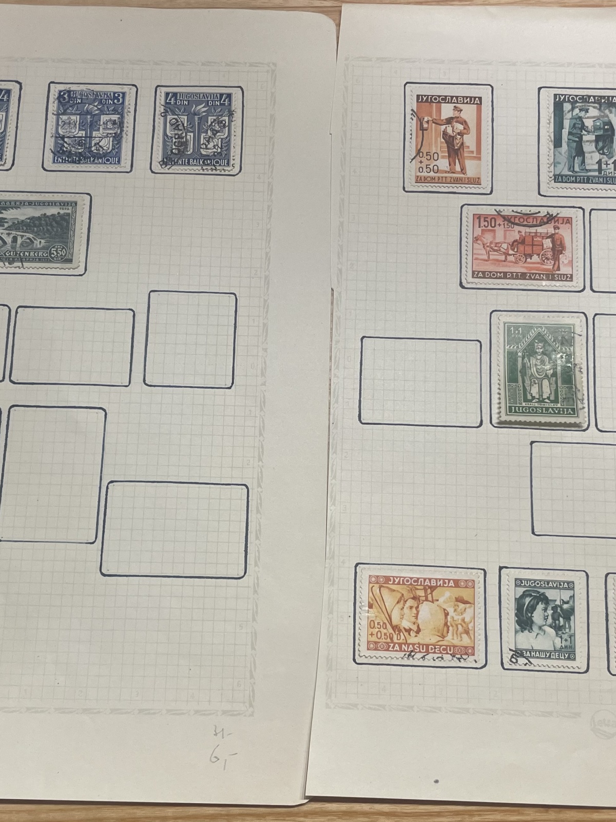 Jugoslawische Briefmarken