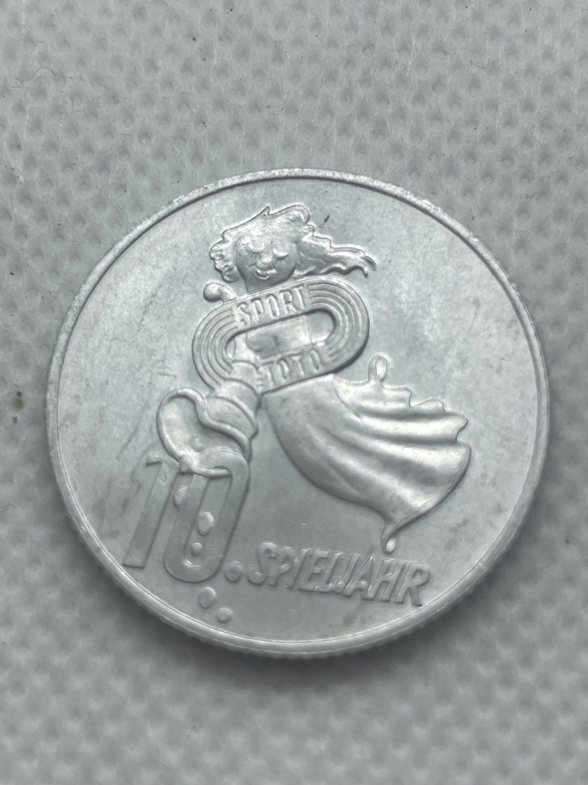 Medaille Sport-Toto 1959 10.Spieljahr