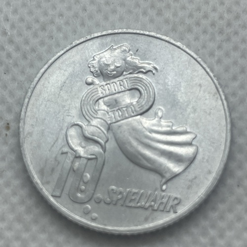 Medaille Sport-Toto 1959 10.Spieljahr