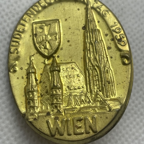 Abzeichen Spange Sudetendeutscher Tag 1959 Wien