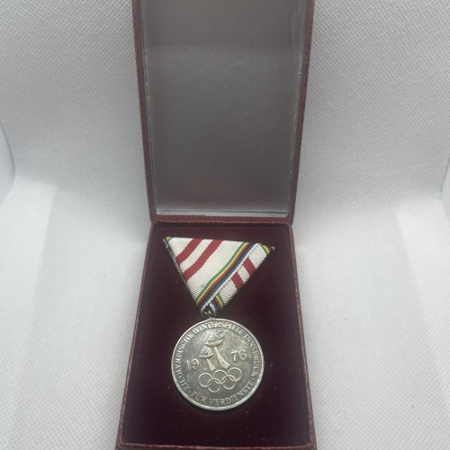 Orginal Olympische Winterspiel Medaille von 1976
