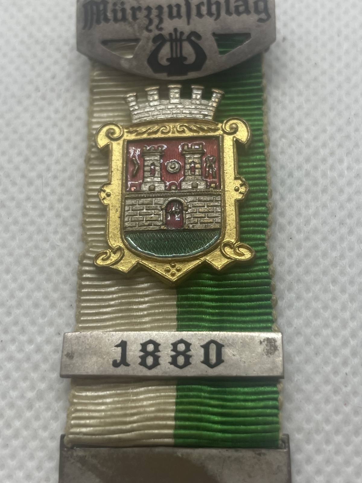 Musiker-Abzeichen Mürzzuschlag von 1880