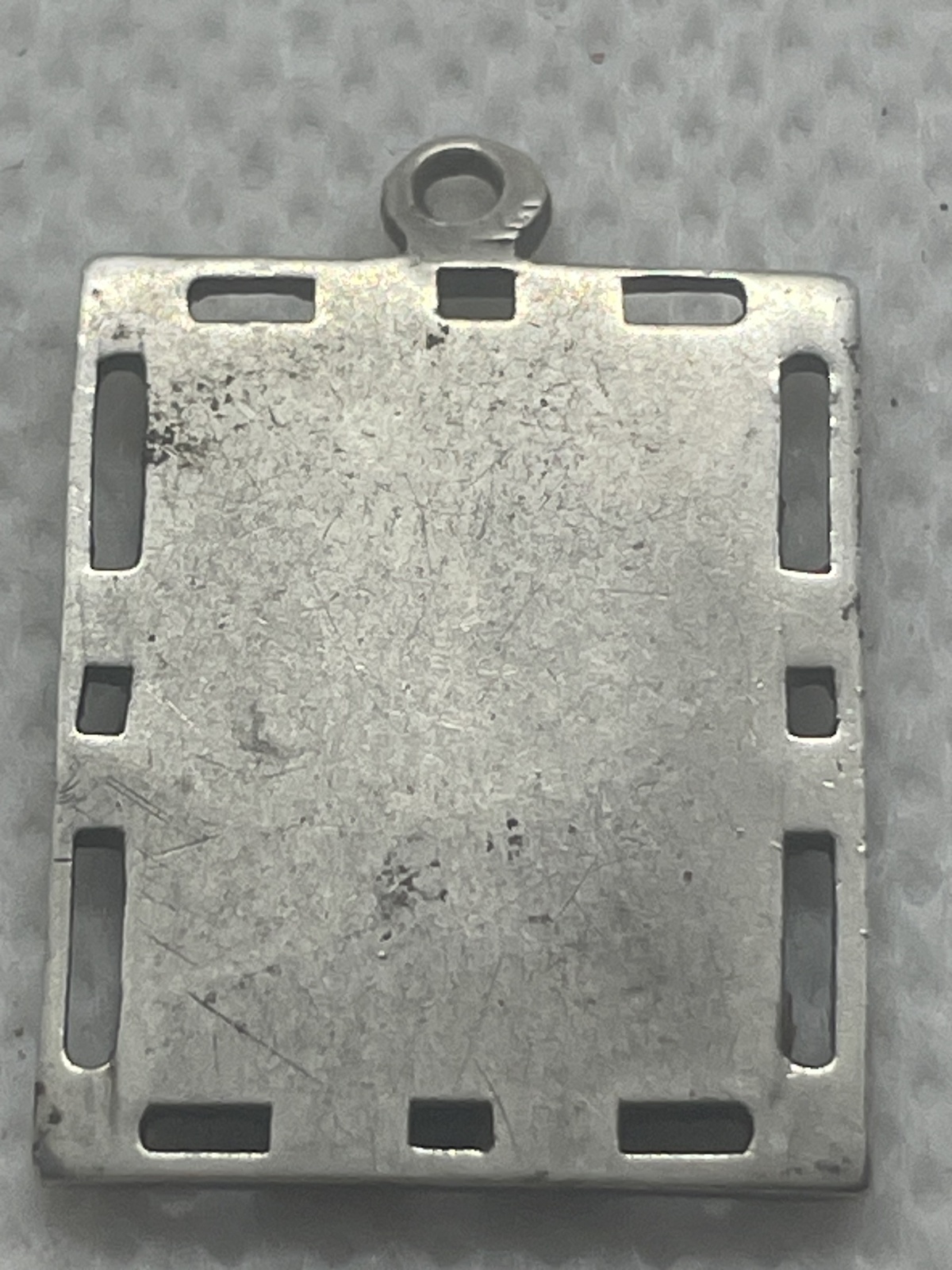 Vintage religiöser Schutzengerl Anhänger für Kette