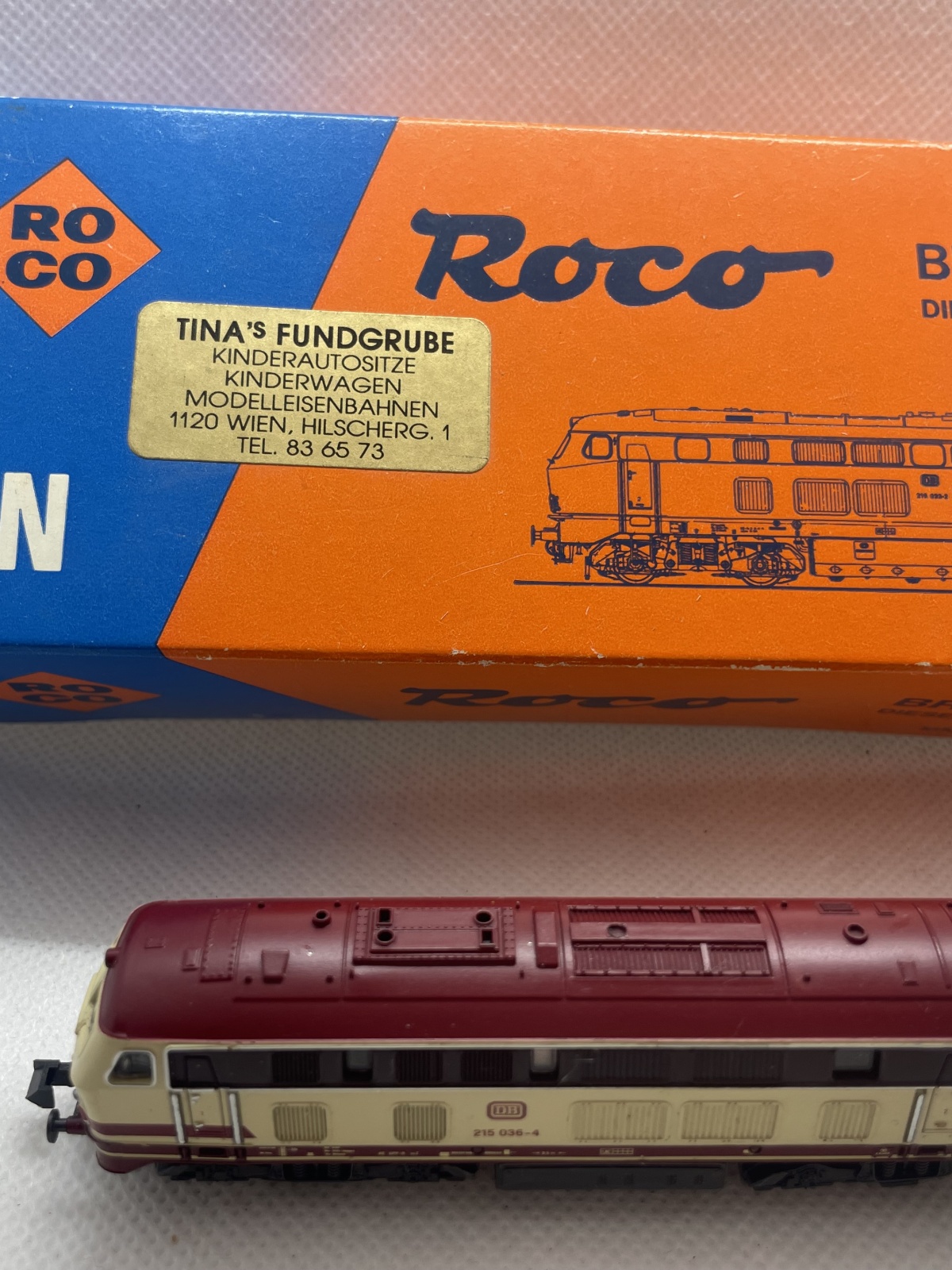 Diesel-Lokomotive BR 214 036-4, 02150 C