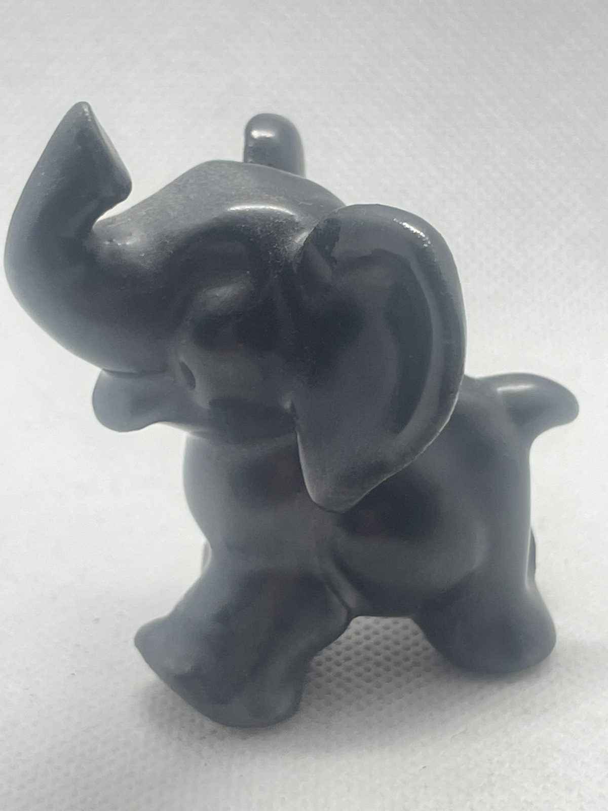 Seltene Mürztaler Keramik - Elefant schwarz