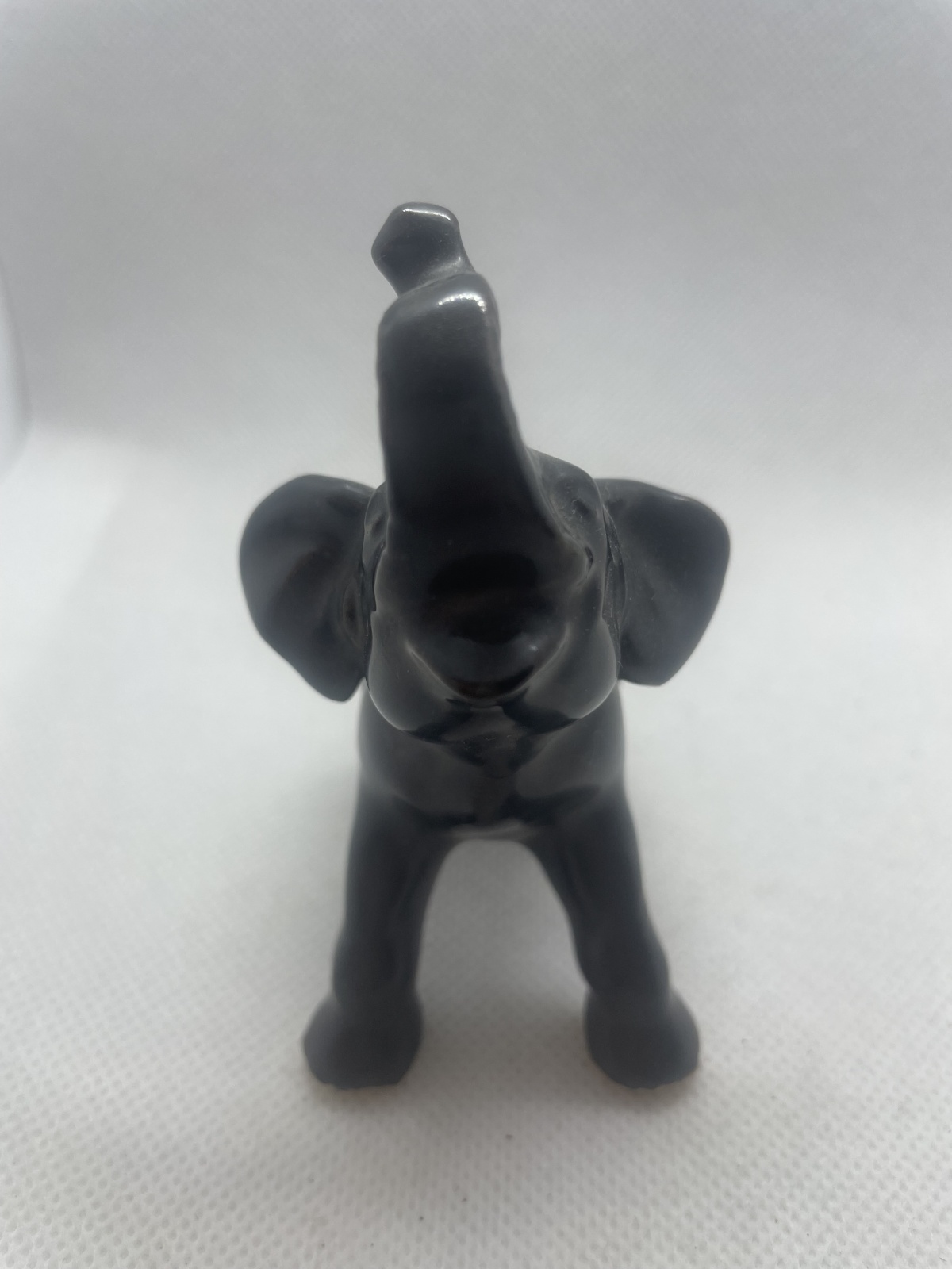 Seltene Mürztaler Keramik - Elefant schwarz