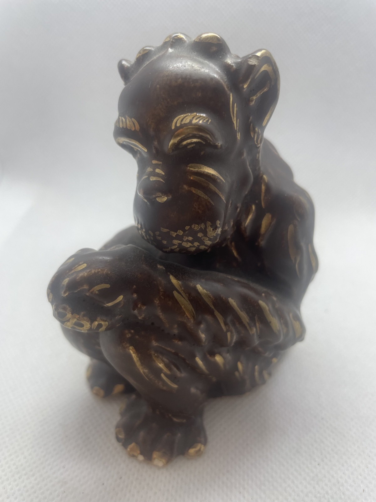 Seltene Mürztaler Keramik - Affe