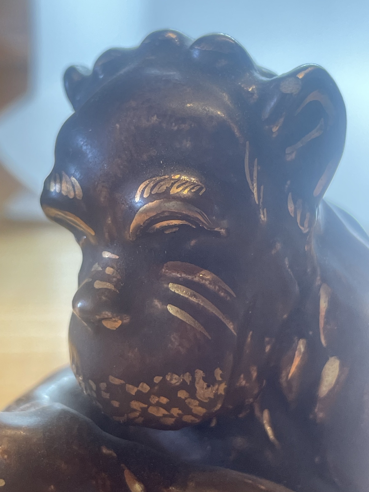 Seltene Mürztaler Keramik - Affe