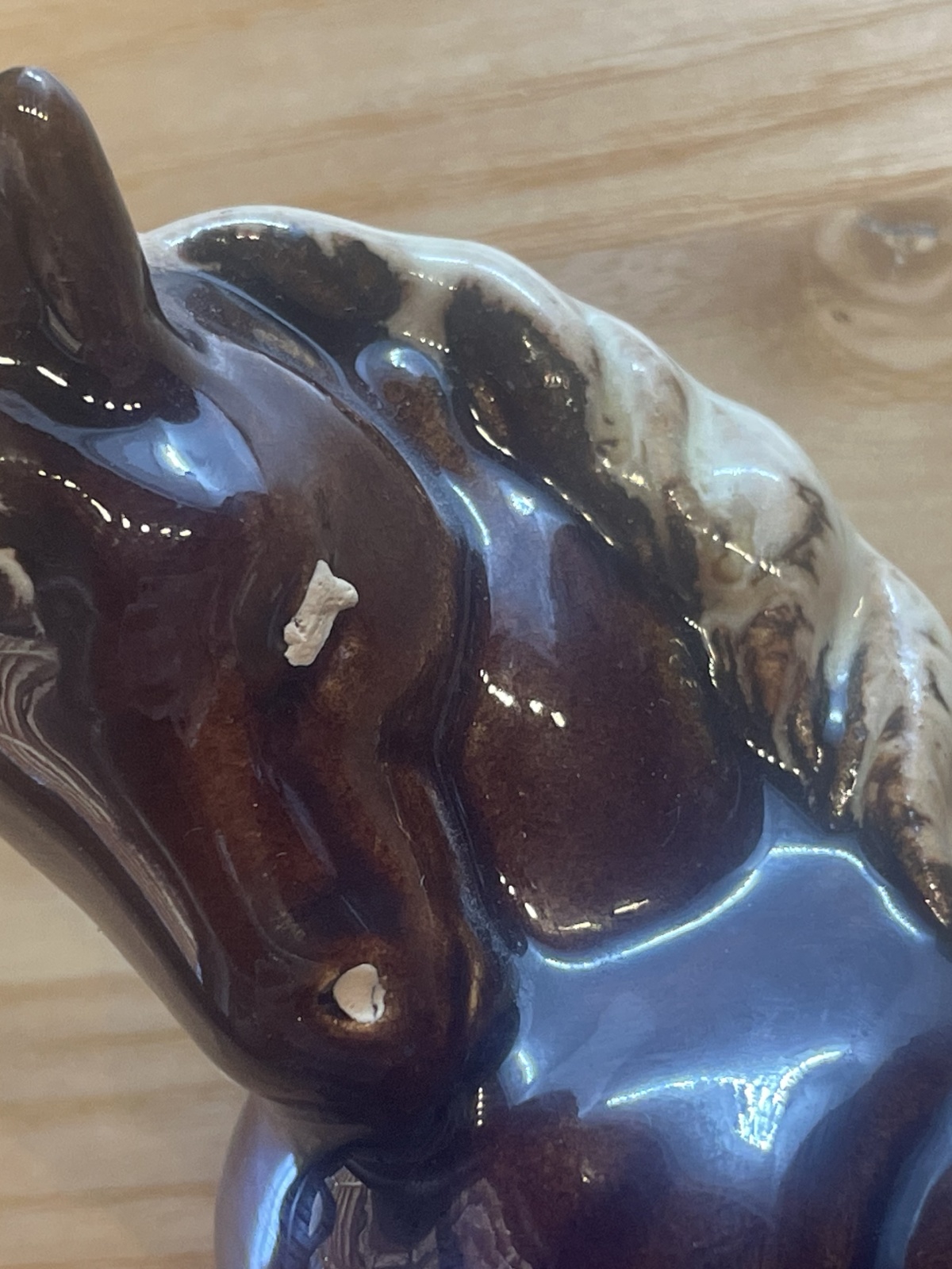 Seltene Mürztaler Keramik - Pferd groß