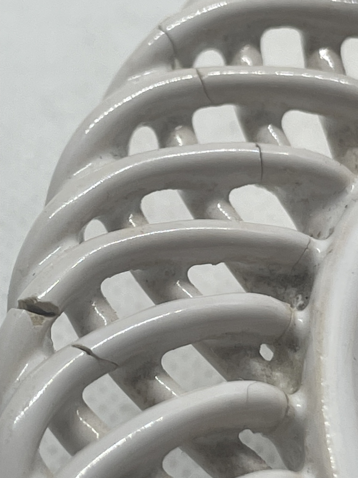 Seltene Mürztaler Keramik - Aschenbecher Flechtkeramik