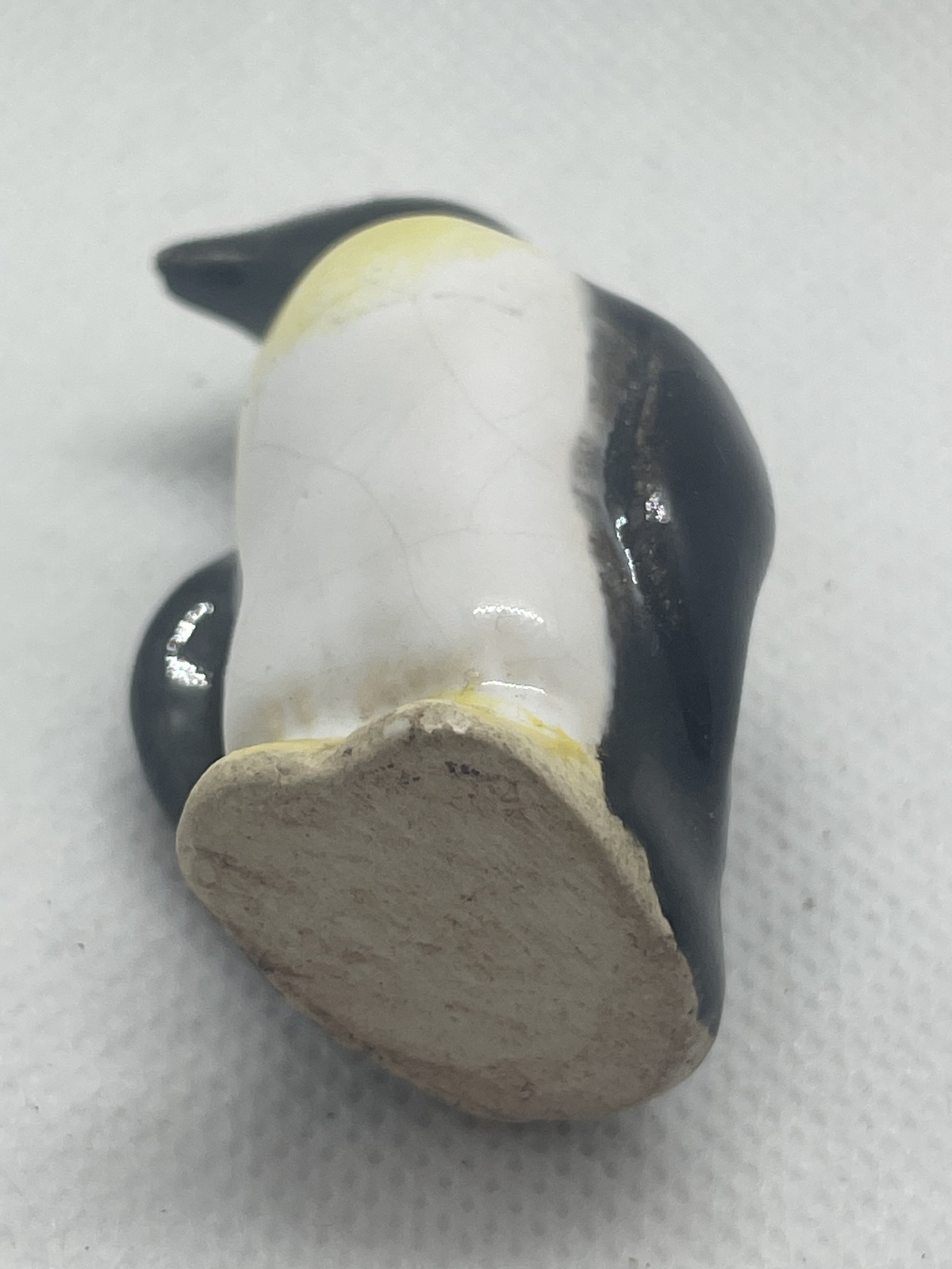 Seltene Mürztaler Keramik - Pinguin mit Fehler