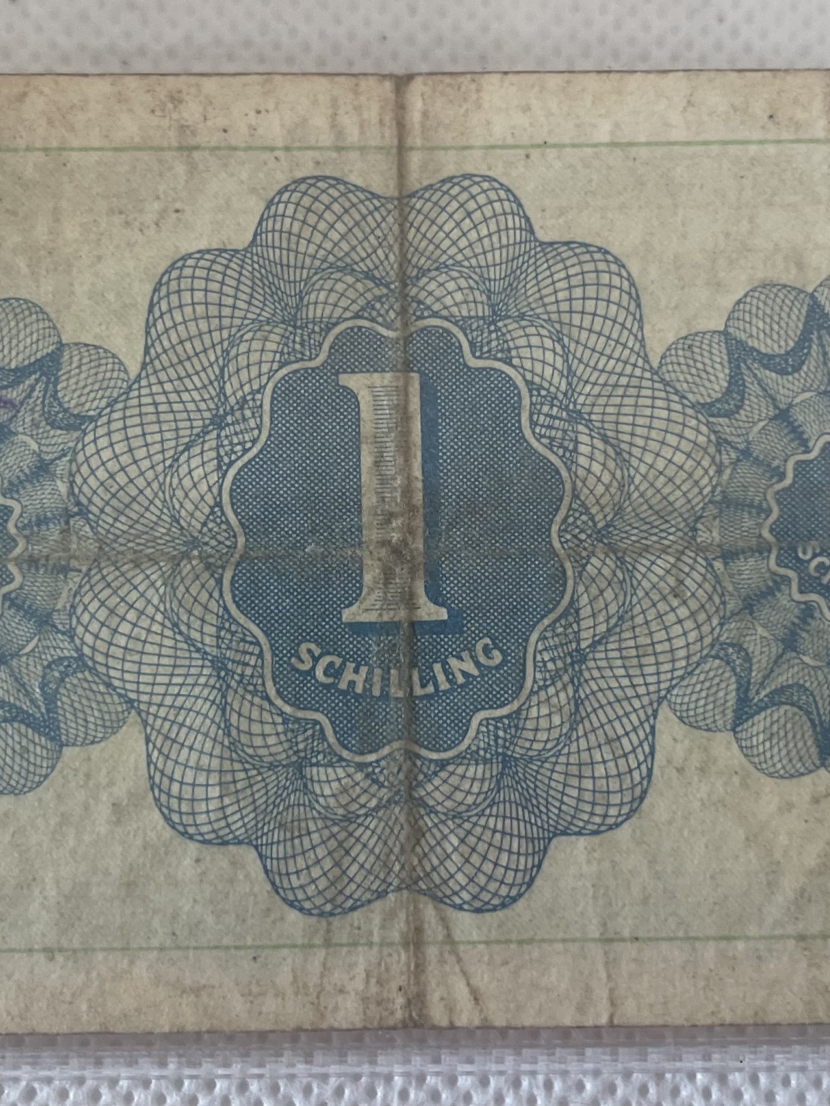 Ein Schilling Serie 1944 Alliierte Militärbehörde