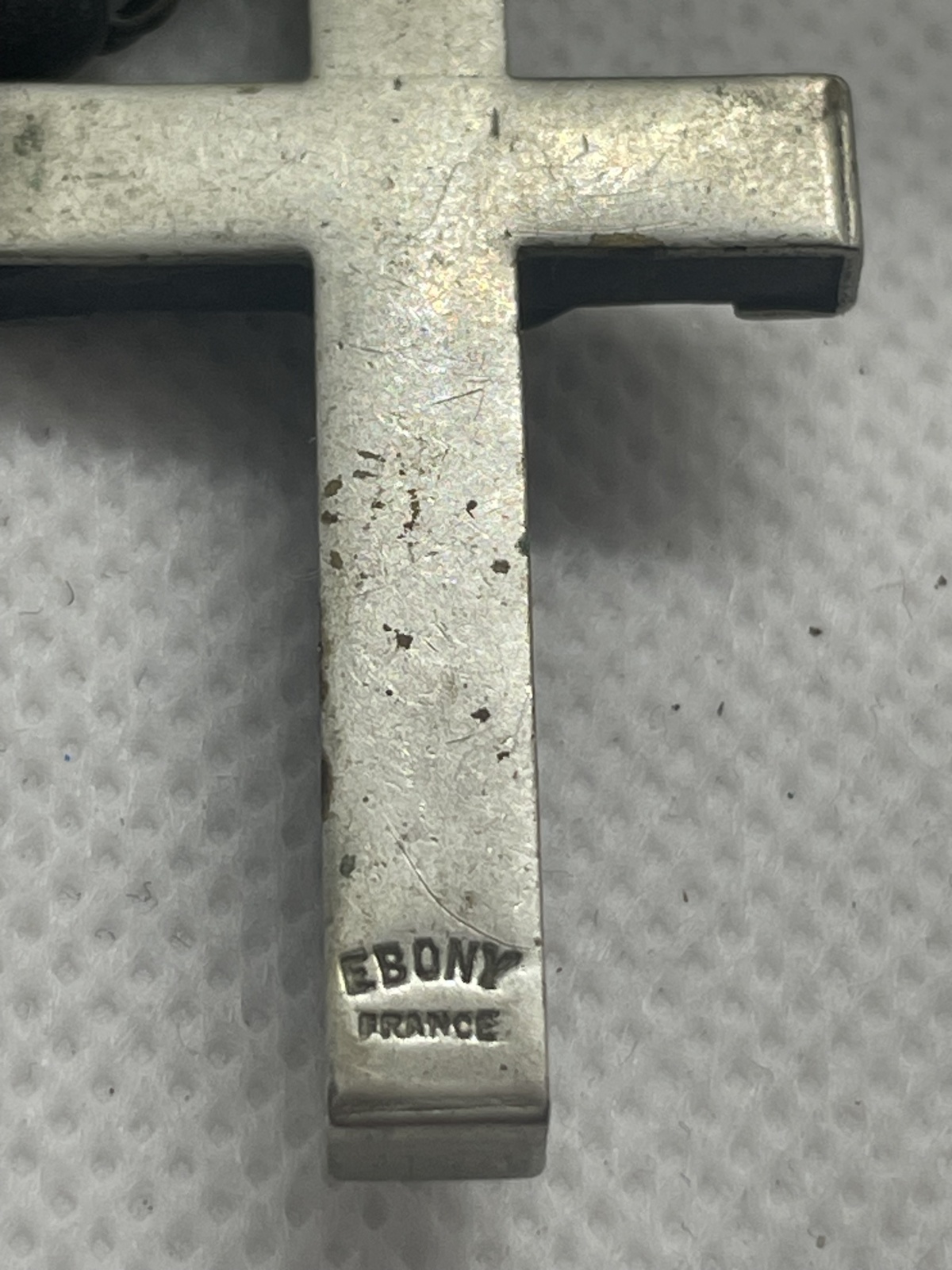 Antiker französischer Rosenkranz mit Zuhang 2.Hälfte 19.Jhdt.