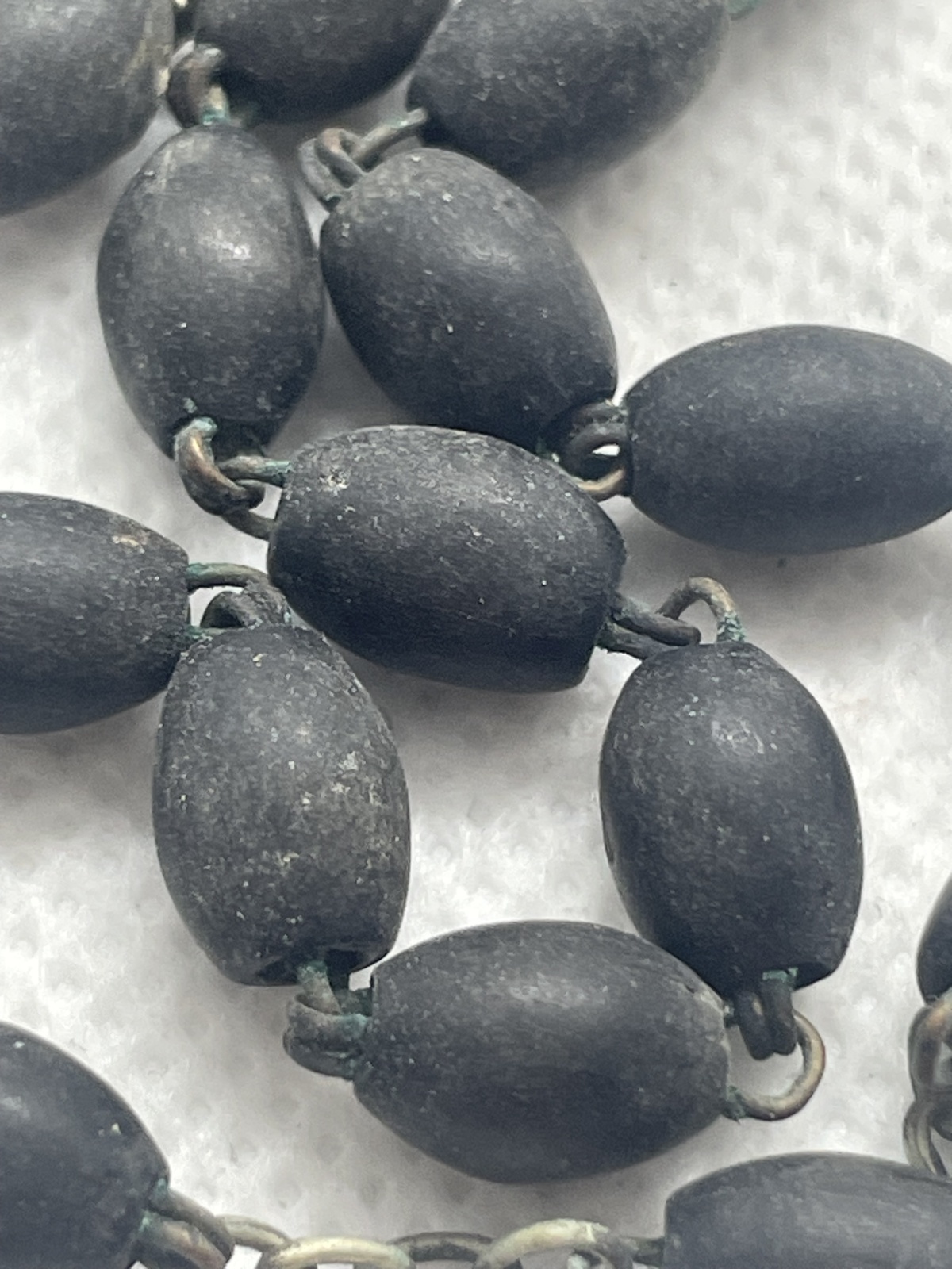 Antiker französischer Rosenkranz mit Zuhang 2.Hälfte 19.Jhdt.