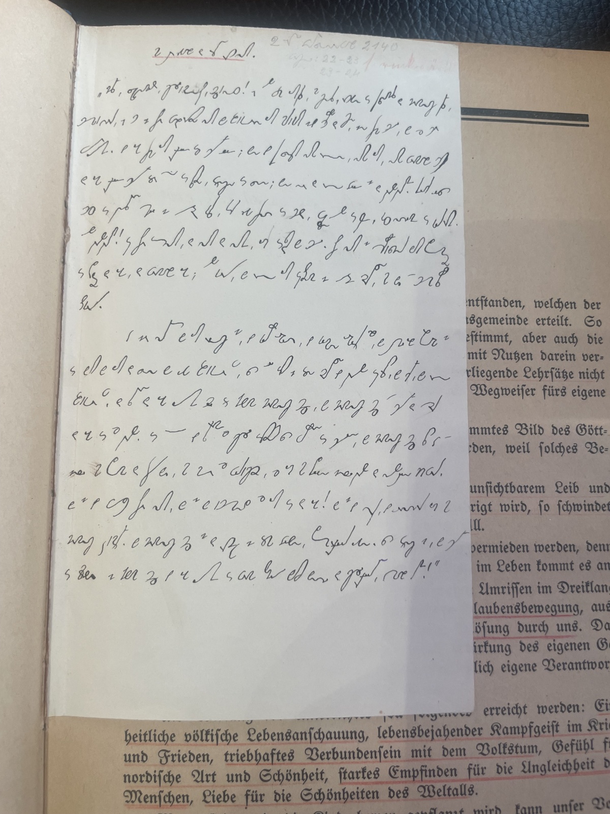 Germanische Glaubenslehre für den Untrricht von Alarich 1928