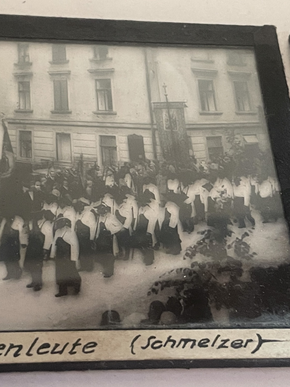 Gaslicht Diapositiv-Platten Lainer & Hrdliczka - 10 Stück von Eisenerz/Erzberg und Umgebung um die Jahrhundertwende