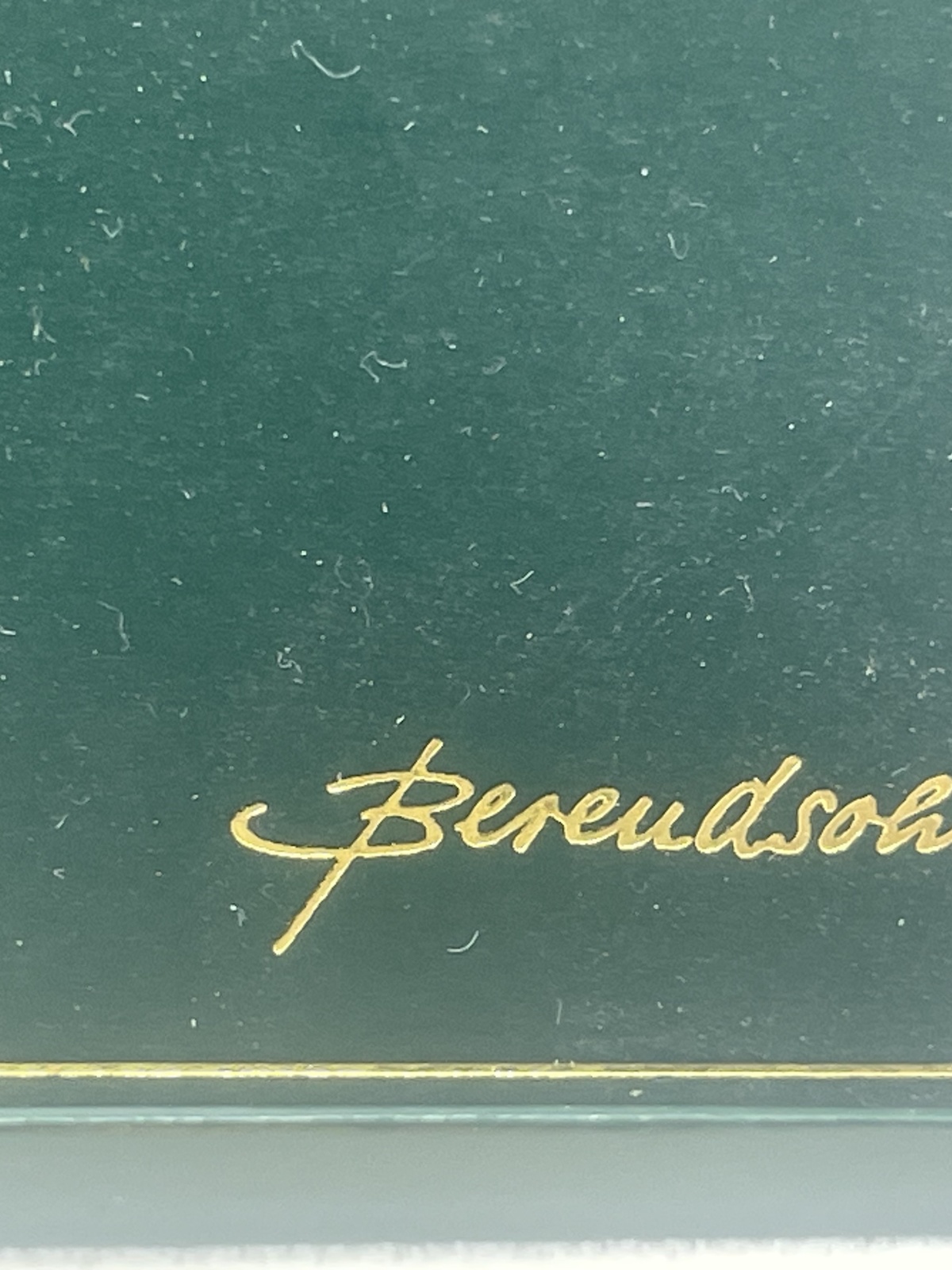 Berendsohn Kugelschreiber 24 carat gold-plated