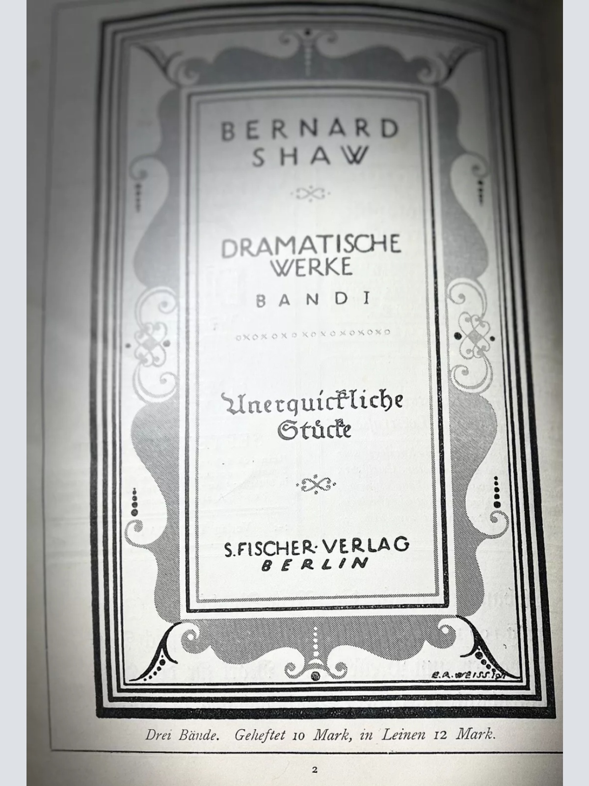 Antikes 1911 Deutsches Kulturjournal Set 5 Bücher im Originalordner Oskar Bee