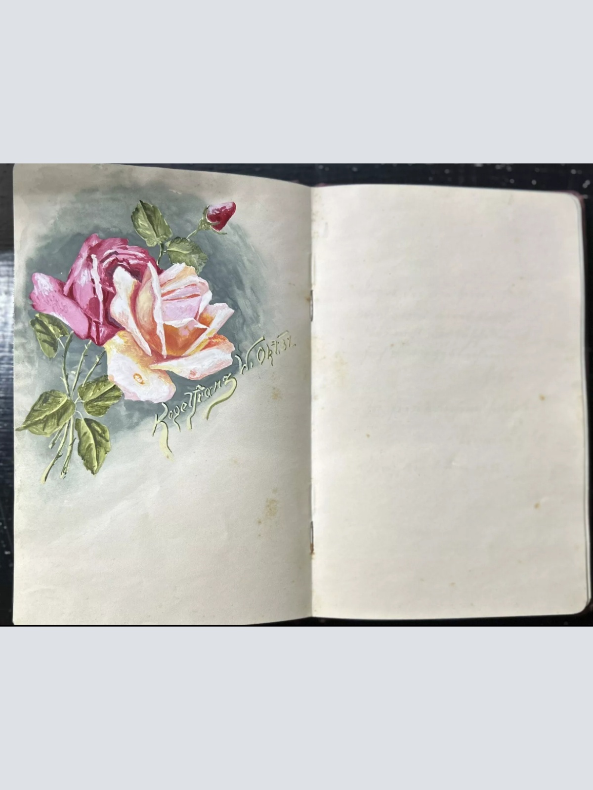 1930“ Persönliches Tagebuch der österreichischen Dichterin und Malerin mit Gedichten und Zeichnungen