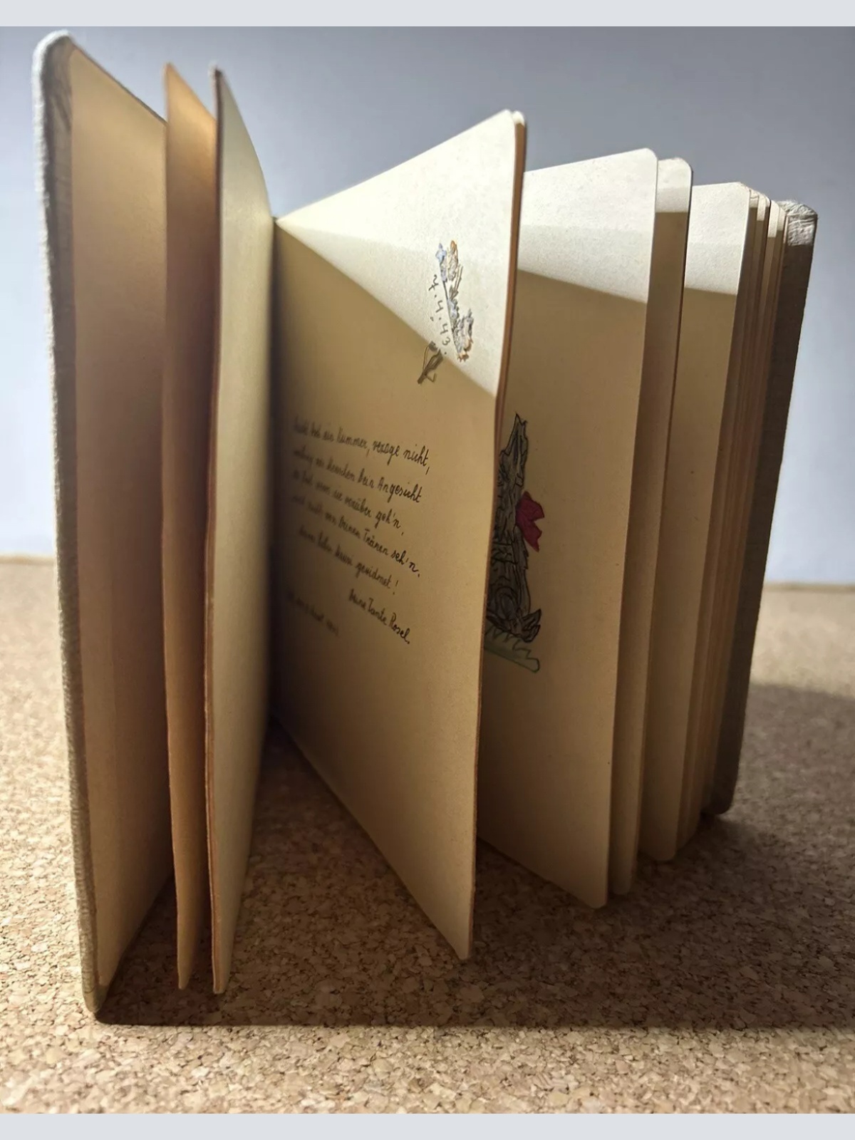 1940“ Persönliches Tagebuch einer österreichischen Dichterin und Malerin aus dem 2. Weltkrieg