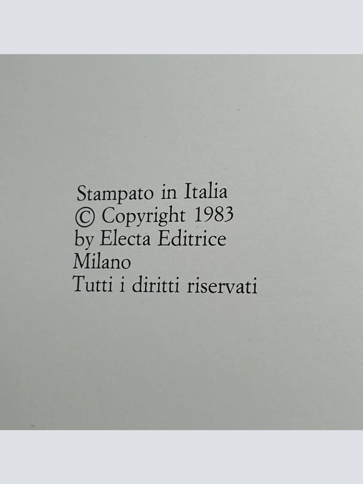Electa-Buch Venedig Wien: Der Mythos der venezianischen Kultur im habsburgischen Europa 1983