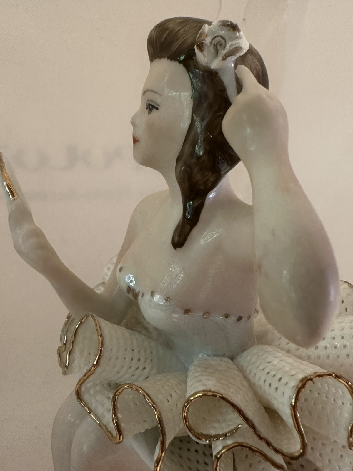 Ballerina Porzellanfigur Royal Dux Bohemia - Apulum