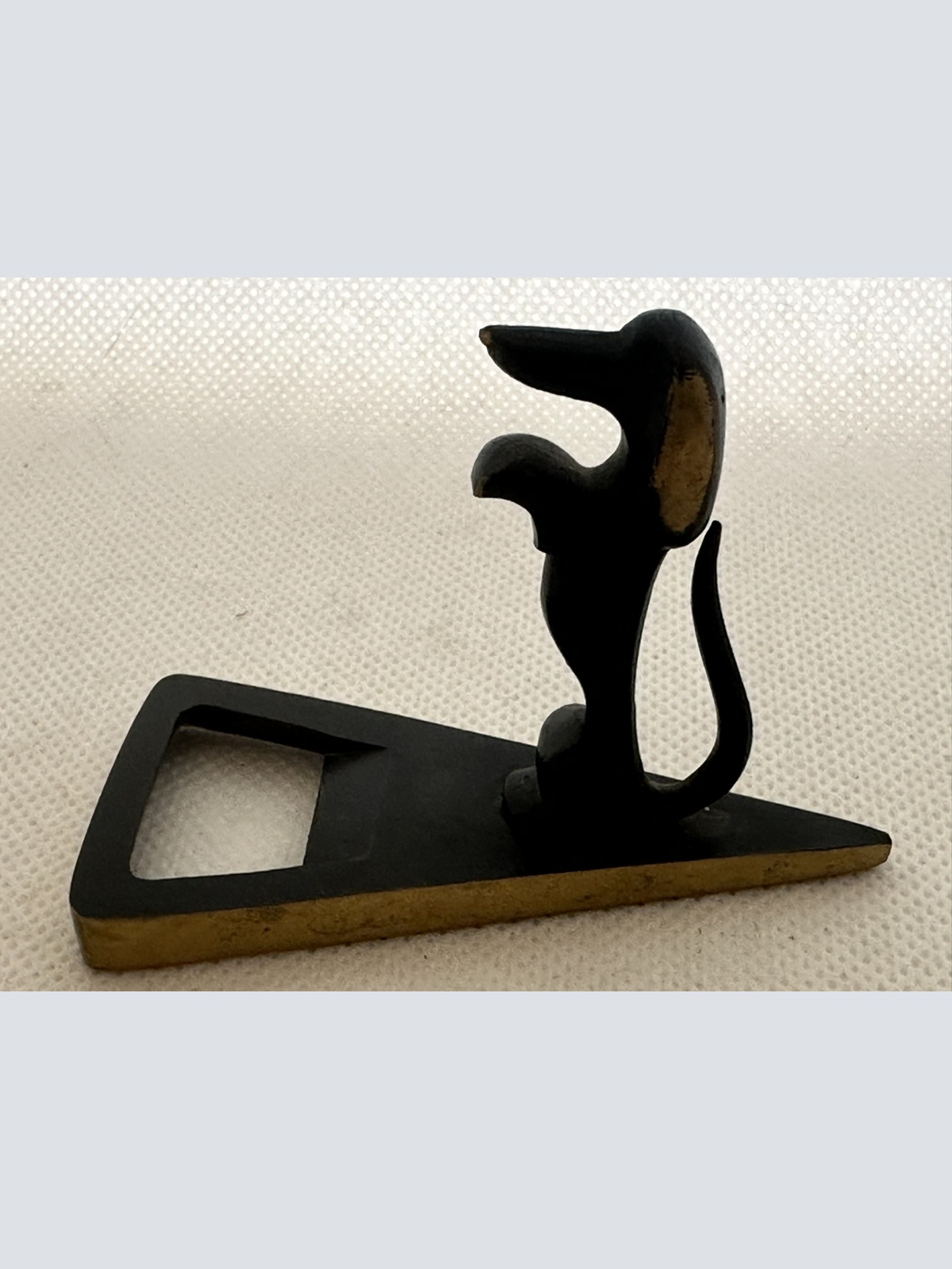 Richard Rohac Flaschenöffner mit Hund/Dackel