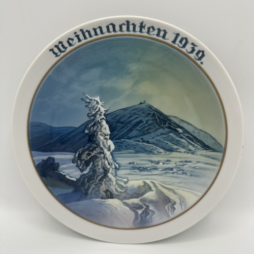 Seltenes Rosenthal Weihnachtsteller von 1939