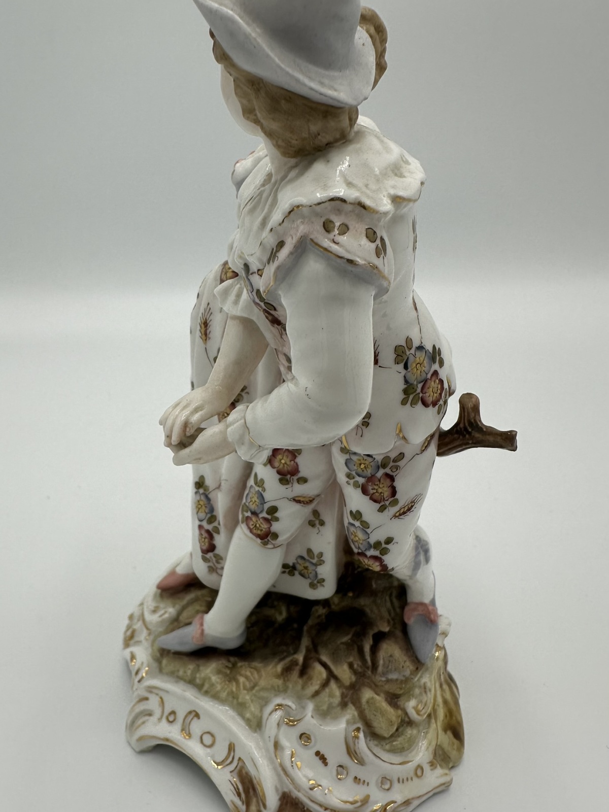 Antike Porzellan Figur tanzendes Pärchen Rudolstadt Volkstedt Eckert Thüringen