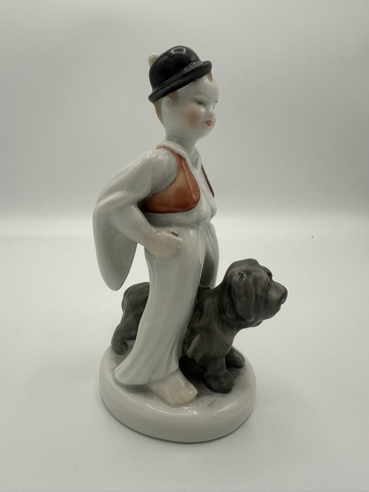 Herend Hirtenjunge mit Hund