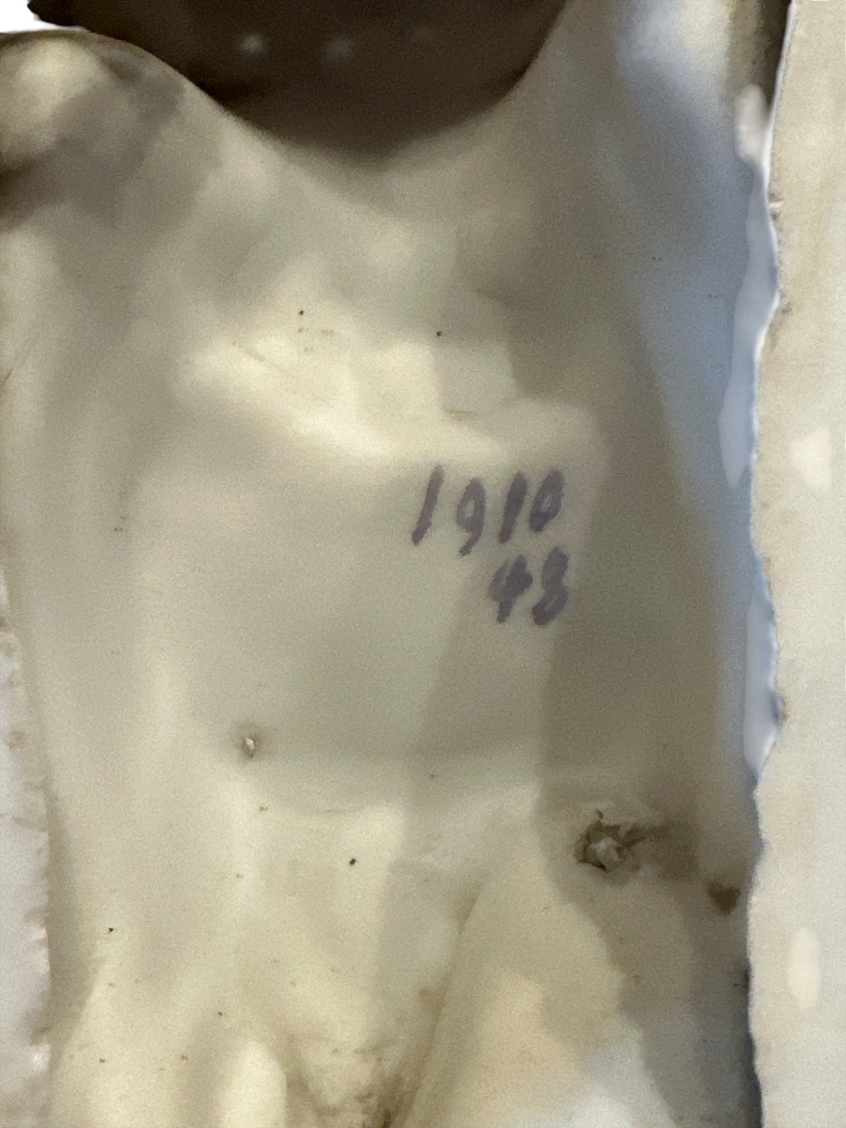 Jugendstil Weihwasser Engel 1910