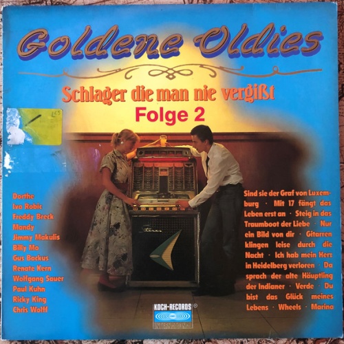 LP / Various ‎– Goldene Oldies (Schlager, Die Man Nie Vergißt) - Folge 2