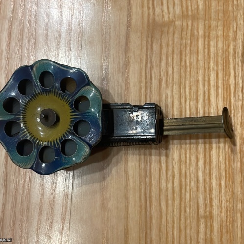 Blechspielzeug Blumenrad