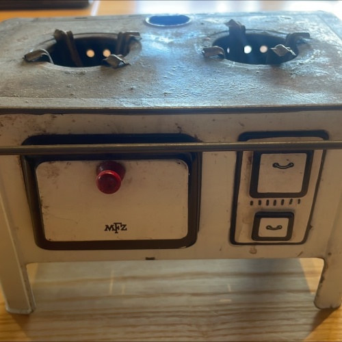 Blechherd MFZ - Made in U.S.Zone Germany