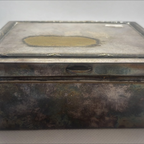 Alte Tabak- Zigarettendose 2.Hälfte 19.Jhd.