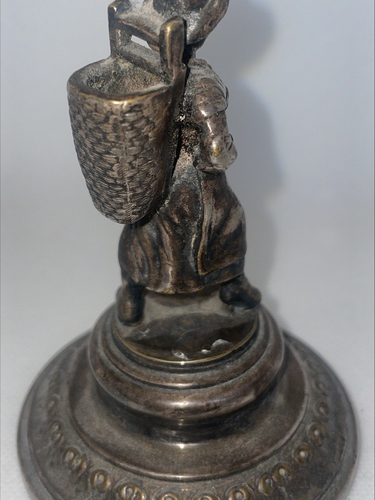 Antike Figur/Statue Bäuerin/Sennerin