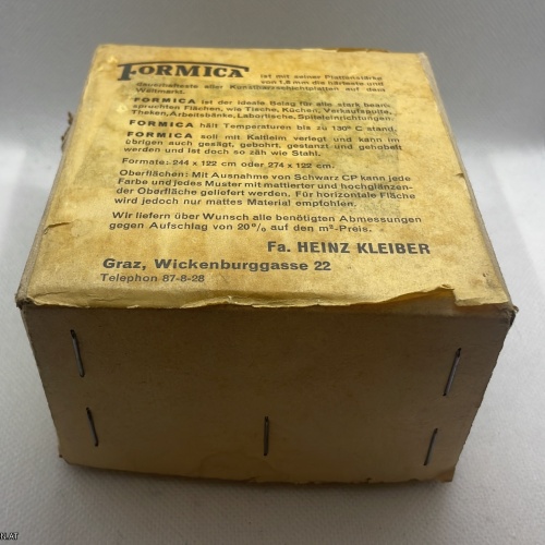 Formica Kunstharzschichtplatten-Muster 50-60er Jahren