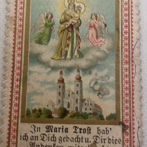 Antikes Andachtsbild Maria Trost