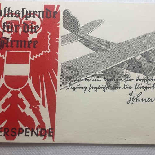 AK Fliegerspende 1937