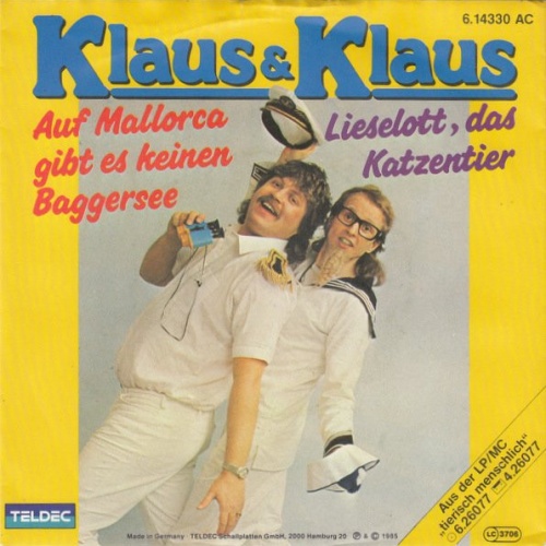 Vinyl / Klaus & Klaus - Auf Mallorca Gibt Es Keinen Baggersee / Lieselott, Das Katzentier