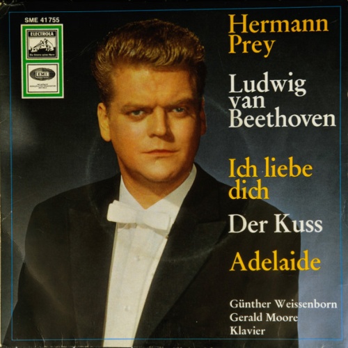Vinyl / Ludwig van Beethoven, Hermann Prey, Günther Weissenborn, Gerald Moore - Ich Liebe Dich / Der Kuss / Adelaide