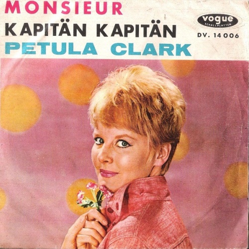 Vinyl / Petula Clark - Monsieur / Kapitän Kapitän