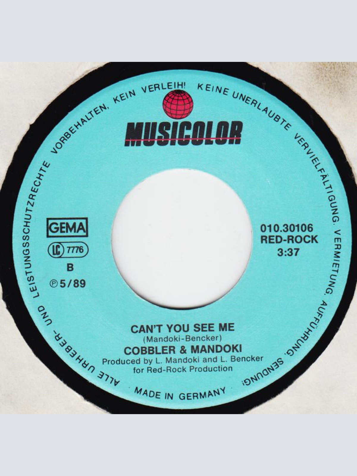 Vinyl / Cobbler* & Mandoki* - Mother Europe