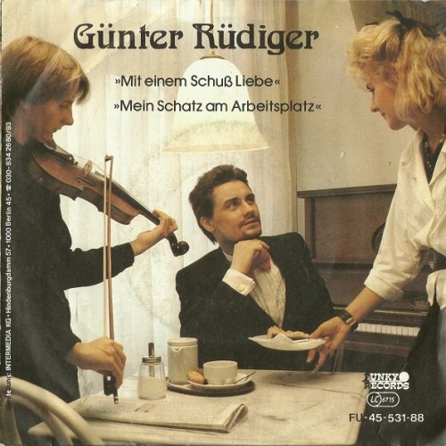 Vinyl / Günter Rüdiger - Mit Einem Schuß Liebe / Mein Schatz Am Arbeitsplatz