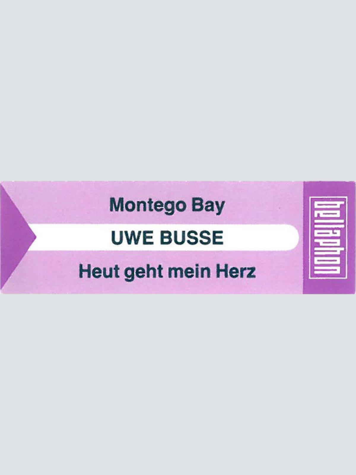 Vinyl / Uwe Busse - Montego Bay