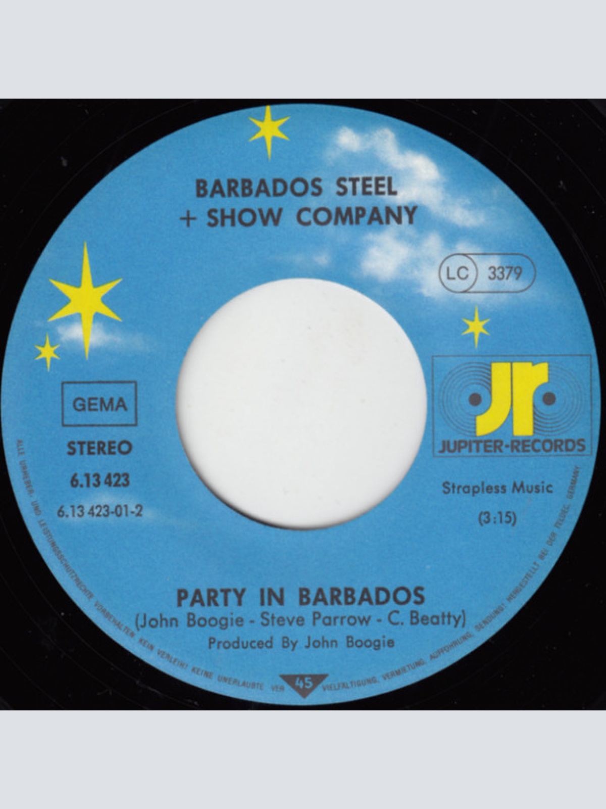 Vinyl / Barbados Steel & Show Company - Hot Volcano
