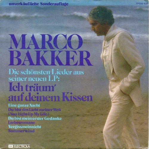 Vinyl / Marco Bakker - Ich Träum' Auf Deinem Kissen
