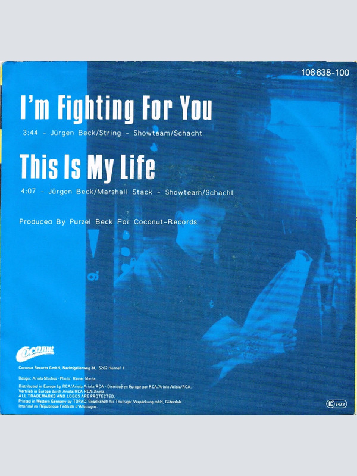 Vinyl / Trench Z - I'm Fighting For You